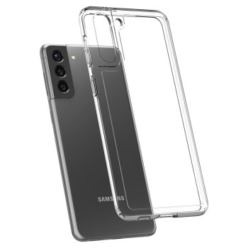 Калъф Spigen Ultra Hybrid Samsung Galaxy S21+ Plus, Crystal Clear