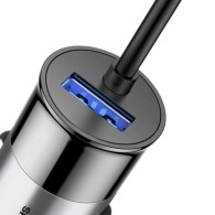Зарядно за кола/Baseus Enjoy Together,Сив
