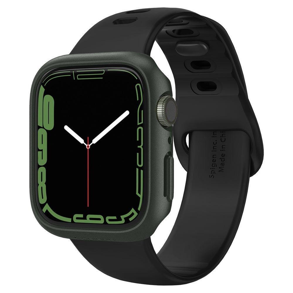 Калъф SPIGEN THIN FIT за APPLE WATCH 7 (45MM), MILITARY GREEN