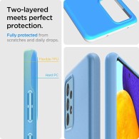 Калъф SPIGEN THIN FIT за SAMSUNG GALAXY A52 / A52S, AWESOME BLUE