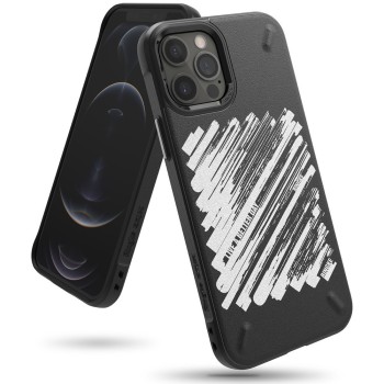 Калъф Ringke Onyx Design Durable TPU Case  iPhone 12 Pro Max black (Paint)