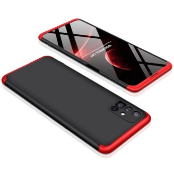 Калъф GKK 360 Protection Case Full Body Cover Samsung Galaxy M51 black-red