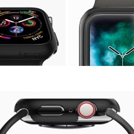 Калъф SPIGEN THIN FIT за APPLE WATCH 4/5/6/SE (40MM), Черен