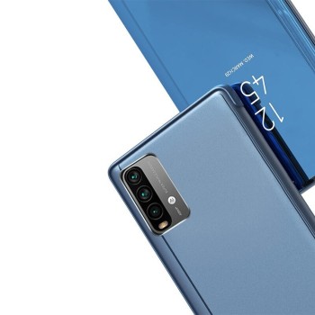 Калъф Clear View за Xiaomi Poco M3 / Xiaomi Redmi 9T blue