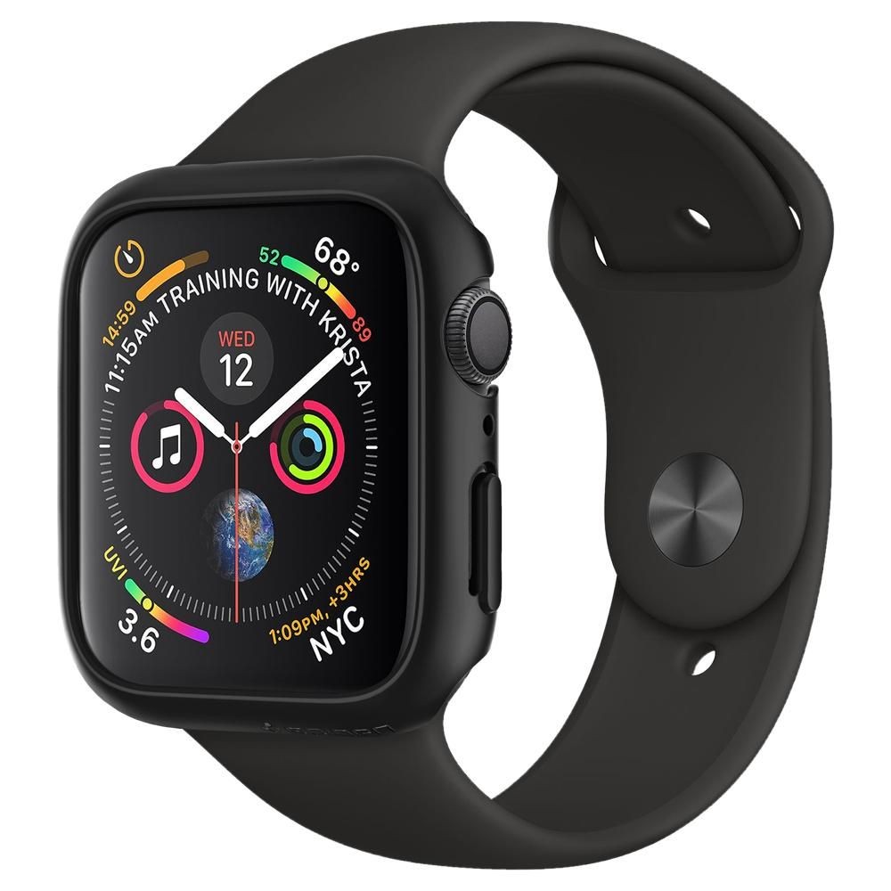 Калъф SPIGEN THIN FIT за APPLE WATCH 4/5/6/SE (44MM), Черен