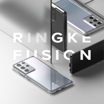 Калъф Ringke Fusion за Samsung Galaxy S21 Ultra, Clear