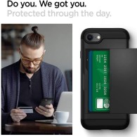 Калъф SPIGEN SLIM ARMOR CS за IPHONE 7/8/SE 2020, Черен