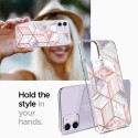 Spigen Ciel Etoile дизайнерски удароустойчив кейс за iPhone 11, Pink Marble