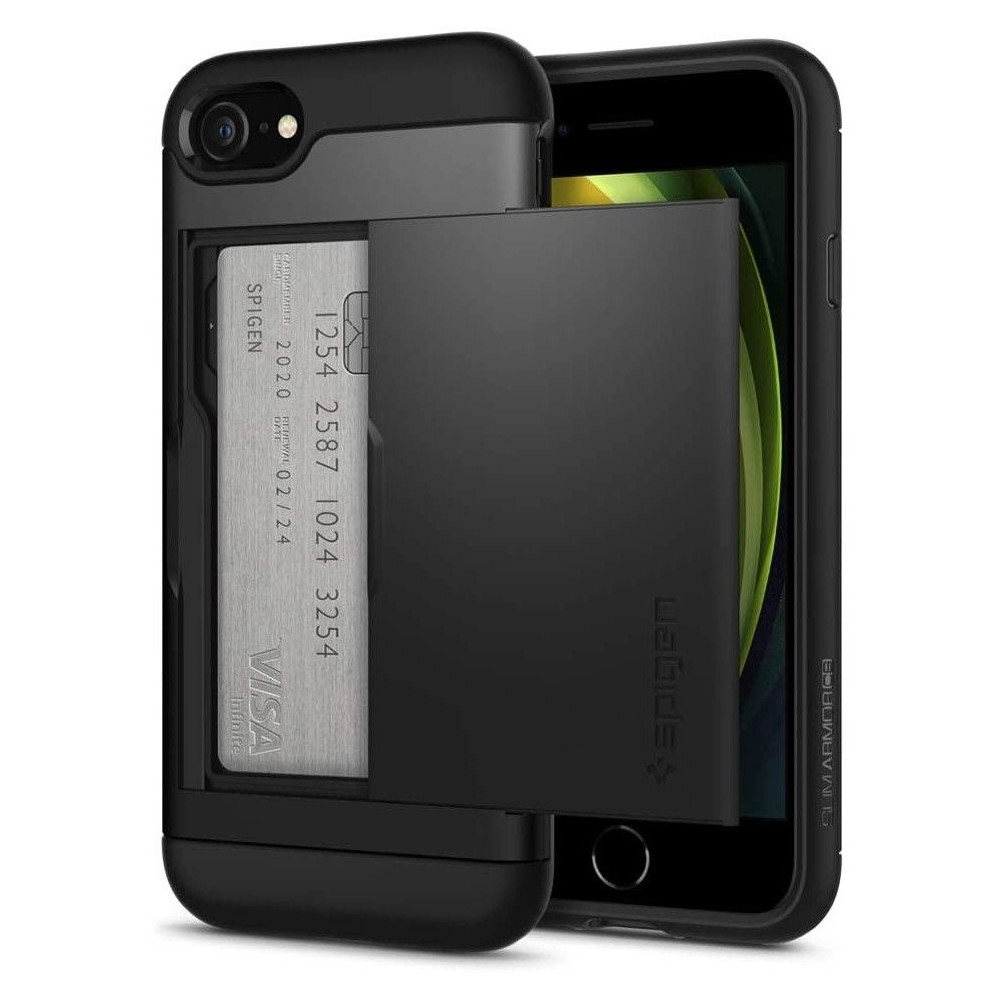 Калъф SPIGEN SLIM ARMOR CS за IPHONE 7/8/SE 2020, Черен