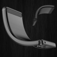 Калъф fixGuard FlexCarbon за Samsung Galaxy S22 Ultra, Black