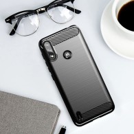 Калъф fixGuard FlexCarbon за Motorola Moto E7i Power, Black