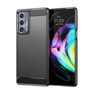 Калъф fixGuard FlexCarbon за Motorola Moto Edge 20, Black