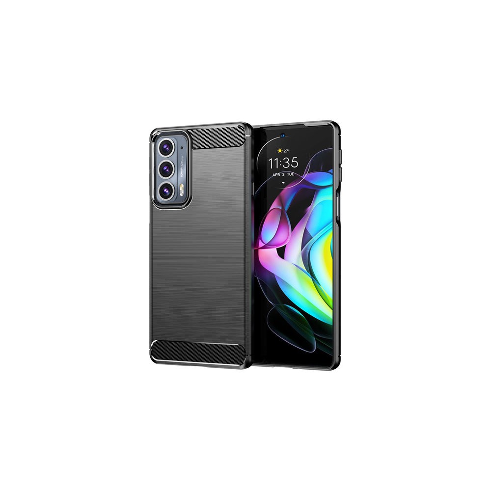 Калъф fixGuard FlexCarbon за Motorola Moto Edge 20, Black