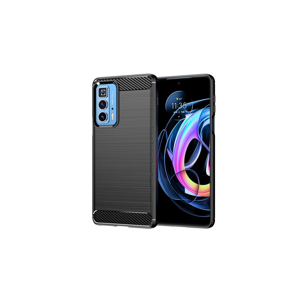 Калъф fixGuard FlexCarbon за Motorola Moto Edge 20 Pro, Black