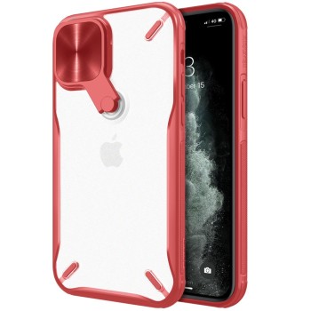 Калъф Nillkin Cyclops Case iPhone 12 Pro / iPhone 12 red
