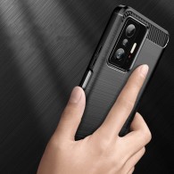 Калъф fixGuard FlexCarbon за Xiaomi Mi 11T Pro / Mi 11T, Black
