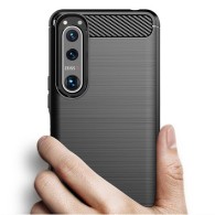 Калъф fixGuard FlexCarbon за Xperia 5 III, Black