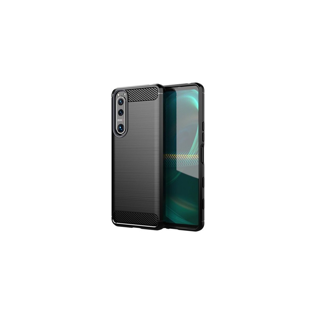 Калъф fixGuard FlexCarbon за Xperia 5 III, Black