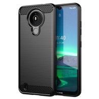 Калъф fixGuard FlexCarbon за Nokia 1.4, Black