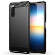 Калъф fixGuard FlexCarbon за Sony Xperia 10 III, Black
