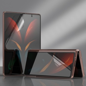 Протектор Ringke Invisible Defender за Samsung Galaxy Z Fold 2 5G, 2 броя за 2 екрана, Прозрачен