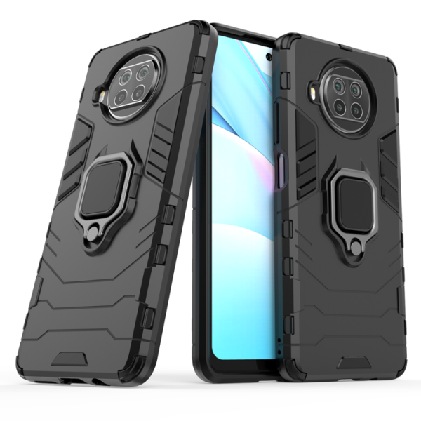 Калъф Ring Armor Case Kickstand за Xiaomi Mi 10T Lite / Redmi Note 9T Pro / Note 9 Pro 5G, Black