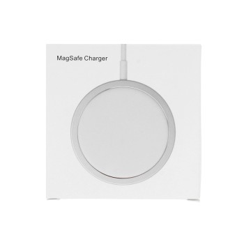 Безжично Зарядно TeL Protect Wireless MagSafe QI 15W за iPhone 12Mini/12/12Pro/12 Pro Max, Бял