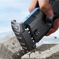 Метална стойка Wozinsky за велосипед за смартфон - черен (WBHBK4)