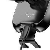 Стойка за кола Baseus Smart Vehicle Bracket Wireless Charger,Черен