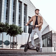 Чанта раница Wozinsky за електрическа тротинетка 4л, Водоустойчива WSB2BK, Черен