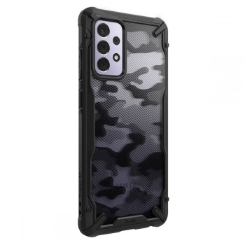 Калъф Ringke Fusion X за Samsung Galaxy A72 5G, Camo Black