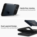 Калъф Spigen Slim Armor за Samsung Galaxy A12, Metal Slate