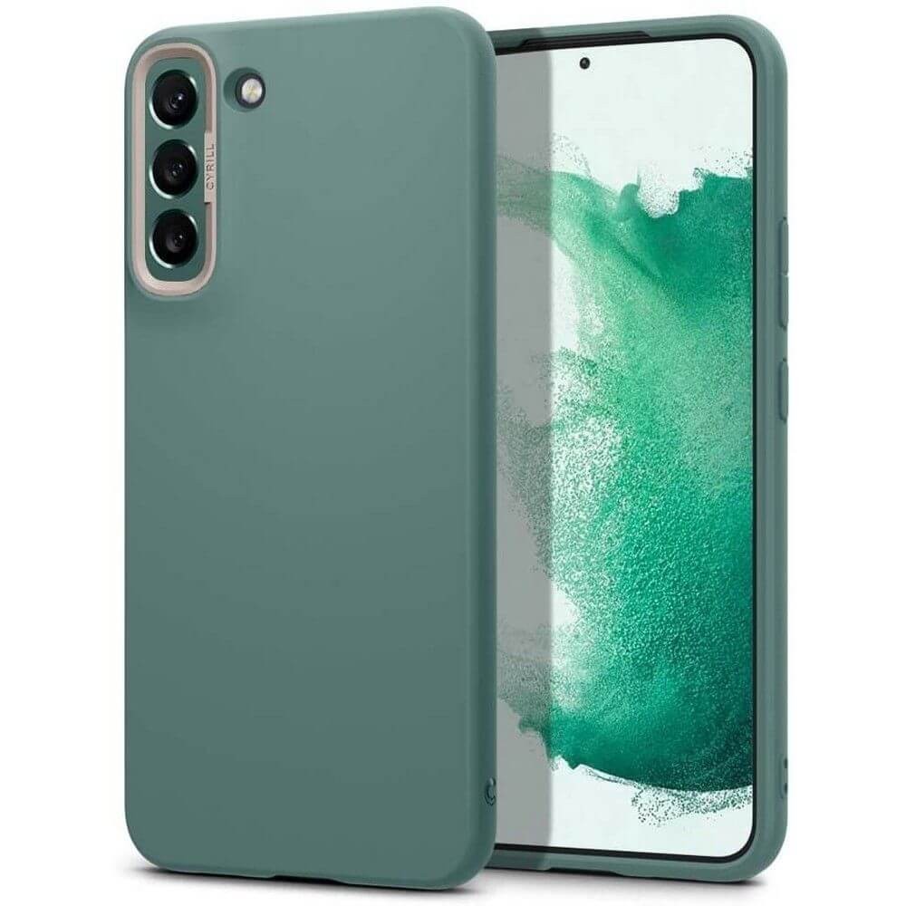 Калъф SPIGEN CYRILL COLOR BRICK за SAMSUNG GALAXY S22, KALE