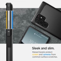 Калъф SPIGEN TOUGH ARMOR за SAMSUNG GALAXY S22 ULTRA, Черен
