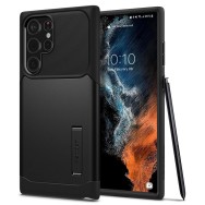 Калъф SPIGEN SLIM ARMOR за SAMSUNG GALAXY S22 ULTRA, Черен
