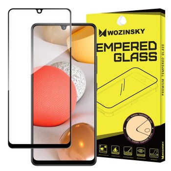 Стъклен Протектор Wozinsky Tempered Glass Full Glue за Samsung Galaxy A42 5G black