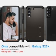 Калъф SPIGEN TOUGH ARMOR за SAMSUNG GALAXY S22+ PLUS, GUNMETAL