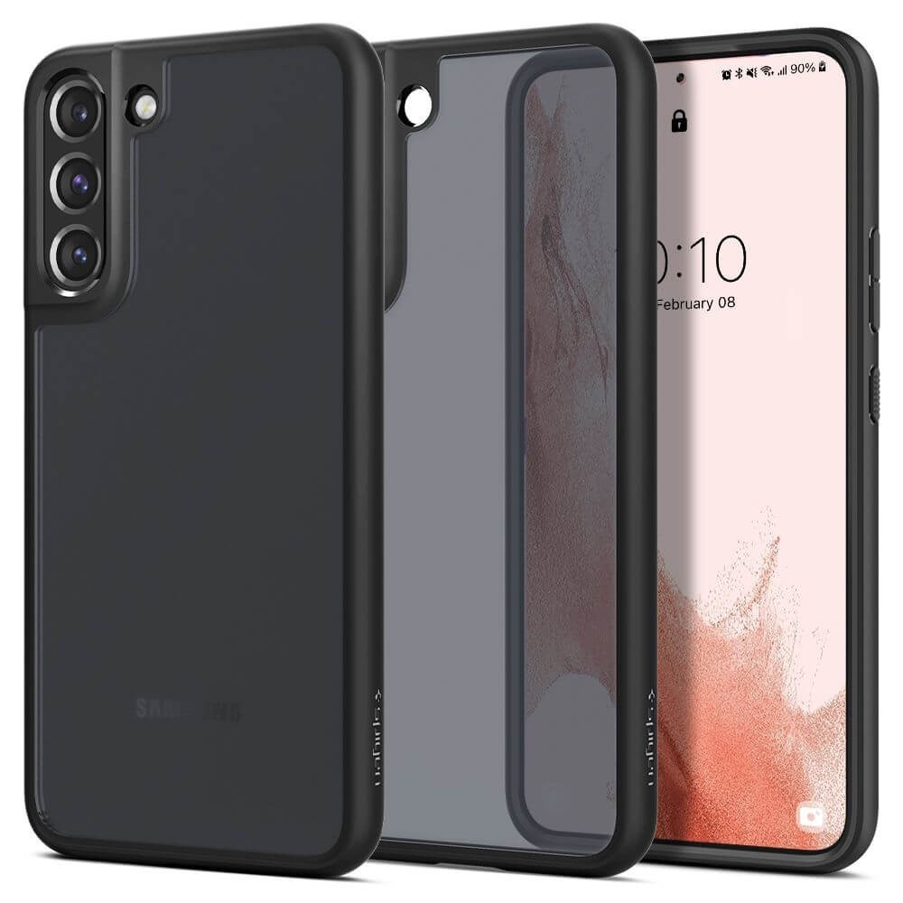 Калъф SPIGEN ULTRA HYBRID за SAMSUNG GALAXY S22, FROST BLACK