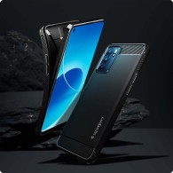 Калъф SPIGEN RUGGED ARMOR за OPPO RENO 6 5G, MATTE BLACK