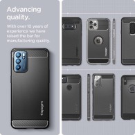 Калъф SPIGEN RUGGED ARMOR за OPPO RENO 6 5G, MATTE BLACK