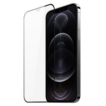 Стъклен протектор Dux Ducis 10D  Full case friendly за iPhone 12 Pro Max black