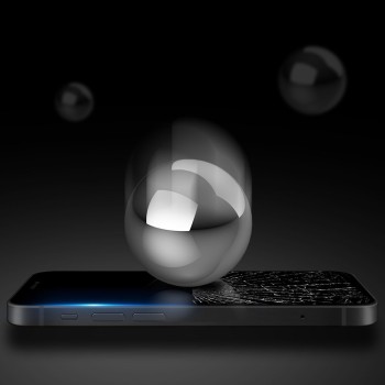 Стъклен протектор Dux Ducis 10D  Full case friendly за iPhone 12 mini black