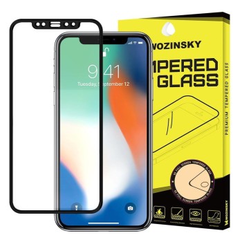 Стъклен Протектор Wozinsky Tempered Glass Full Glue за iPhone 12 Pro Max black