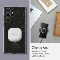 Калъф SPIGEN LIQUID CRYSTAL за SAMSUNG GALAXY S22 ULTRA, GLITTER CRYSTAL