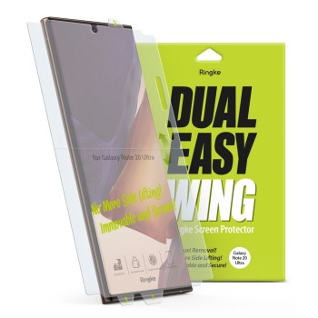 Протектор Ringke Dual Easy Wing 2x за Samsung Galaxy Note 20 Ultra, Прозрачен
