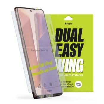 Протектор Ringke Dual Easy Wing 2x за Samsung Galaxy Note 20, Прозрачен