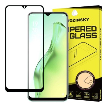 Стъклен Протектор Wozinsky Tempered Glass Full Glue за Oppo A31 black