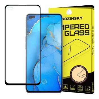 Стъклен Протектор Wozinsky Tempered Glass Full Glue за Oppo Reno3 Pro black