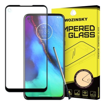 Стъклен Протектор Wozinsky Tempered Glass Full Glue за Motorola Moto G Pro / Moto G8 Power black