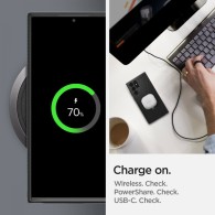 Калъф SPIGEN LIQUID AIR за SAMSUNG GALAXY S22 ULTRA, MATTE BLACK